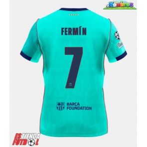 Barcelona Fermin Lopez #7 Tercera Equipación 2026-27 Manga Corta